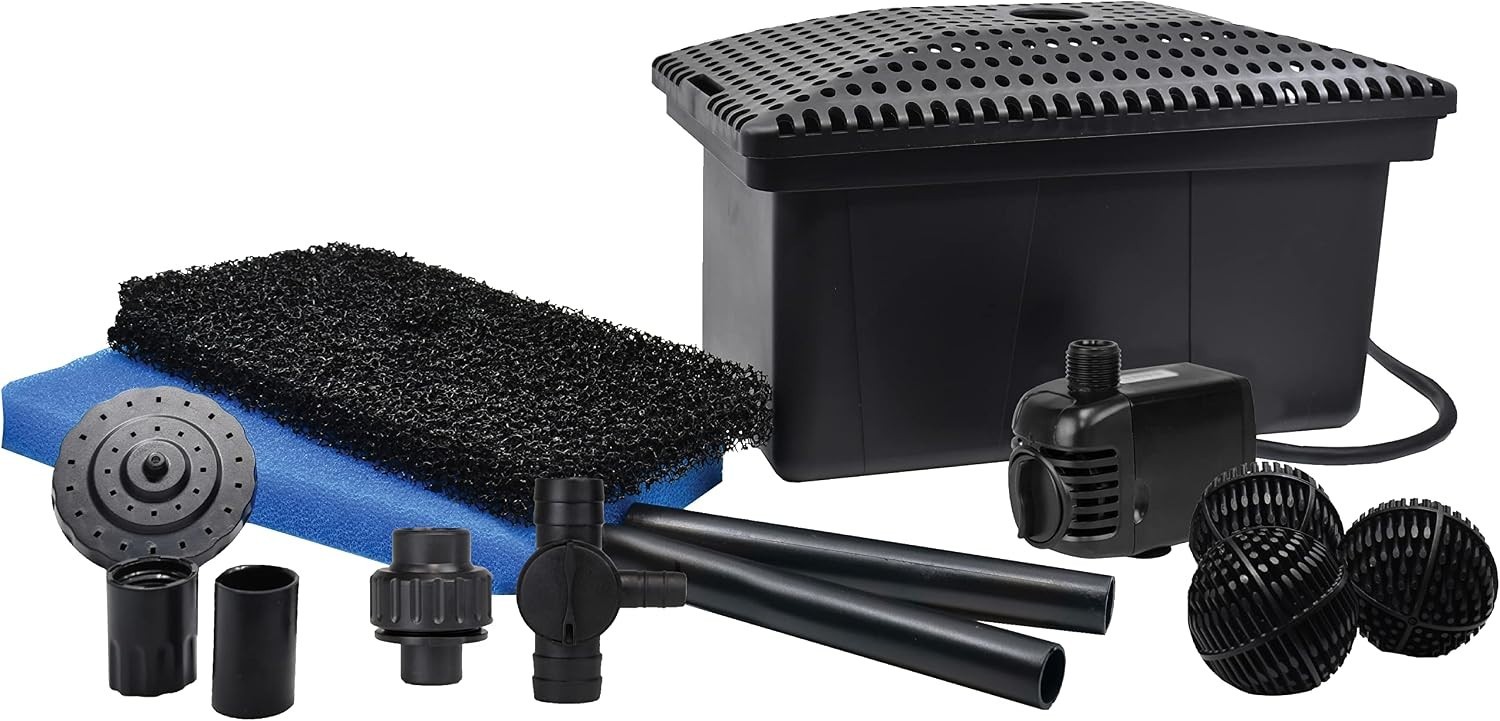 Complete Filter Kit with 300 GPH Pump gallery