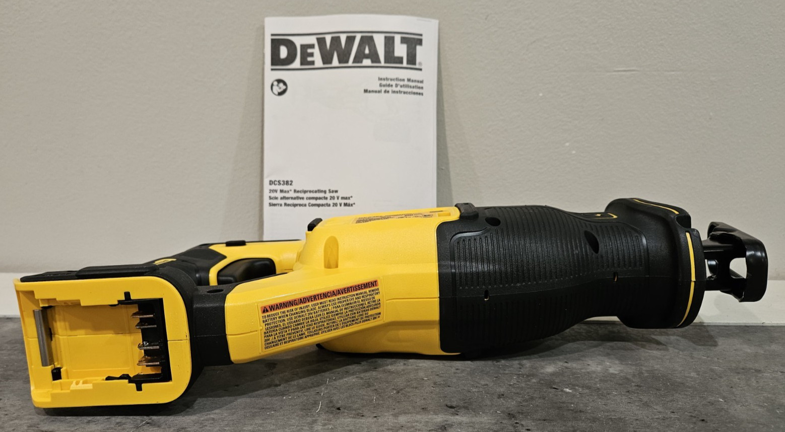 DeWALT 20V MAX XR DCS382B Cordless Brushless Reciprocating Saw gallery