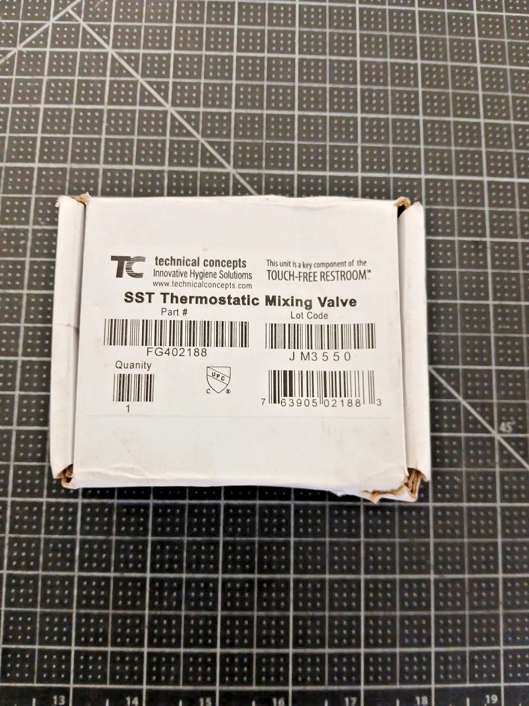 Technical Concepts SST Thermostatic Mixing Valve Part #FG402188 402188 gallery