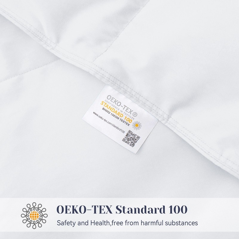 Hot Sleeper Oversized Blanket Summer Cooling Lightweight Comforter Down Feather gallery