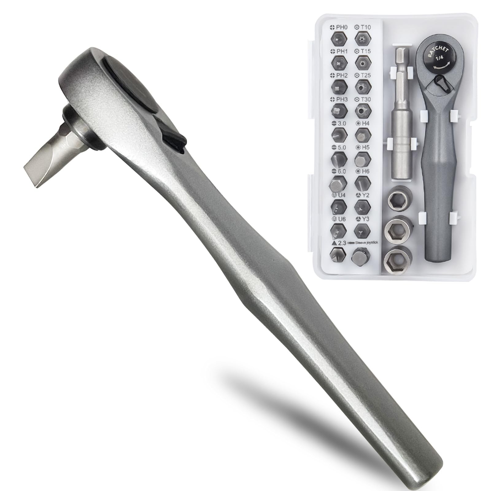 25in1 Ratcheting Screwdriver Set EDC Multi Tool Pocket Kit Multiple Bit gallery