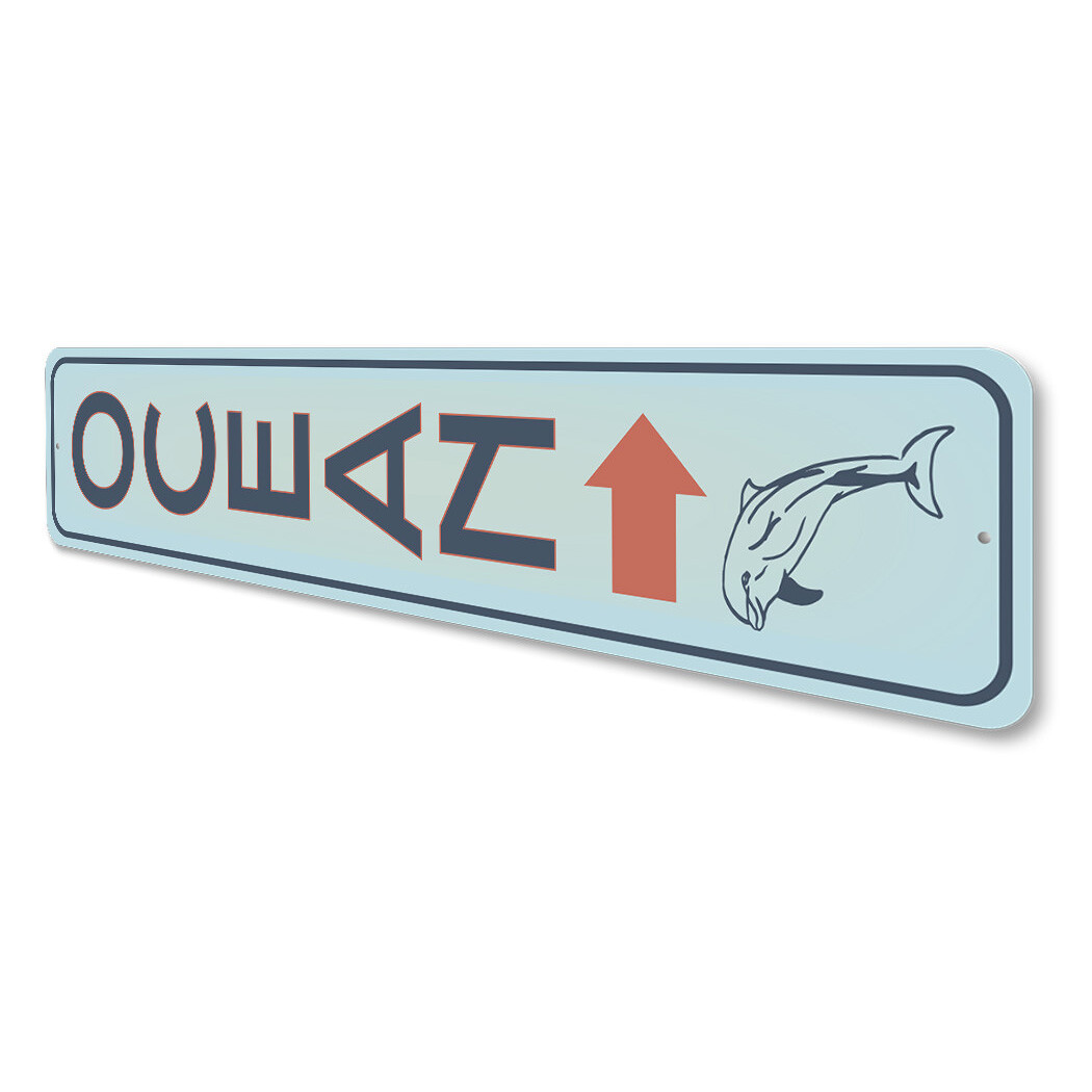 Ocean Metal Sign gallery
