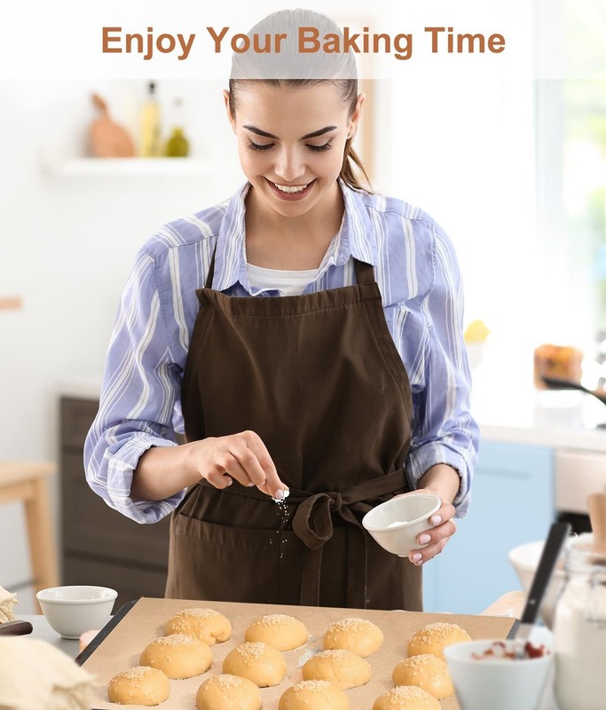 Unbleached Parchment Paper Baking Sheets, 9x13IN Precut Non-Stick Parchment Pape gallery