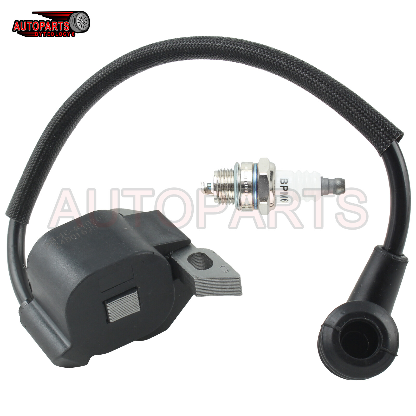 Ignition Coil & Spark Plug 309266005 For Ryobi RY38BP /L7RTC B0/76KZ7FB9 gallery