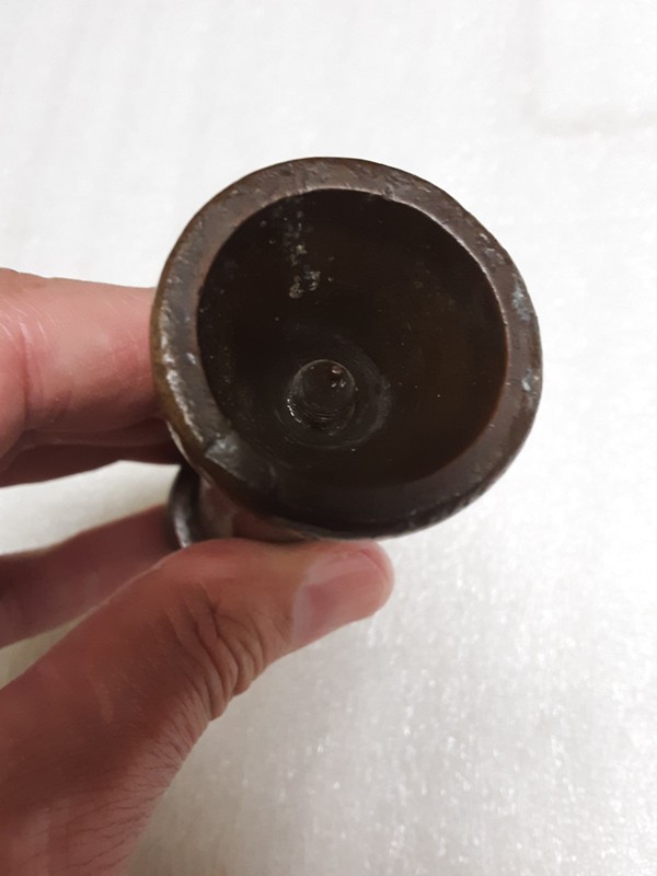 ANTIQUE SOLID BRASS ADJUSTABLE WATER HOSE NOZZLE YARD GARDEN EQUIPMENT TOOL gallery