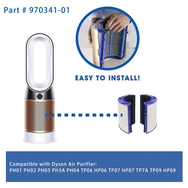 TP06 HEPA Replacement Filter for Dyson PH01 PH02 PH03 PH04, Part No. 970341-01 gallery