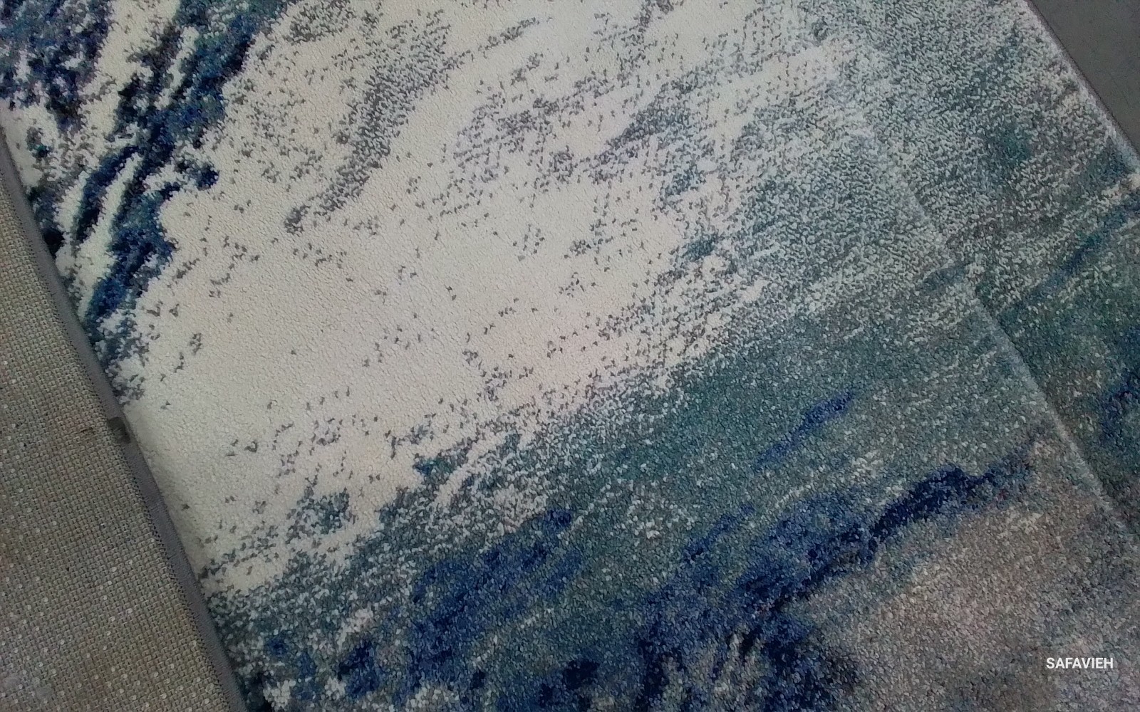 BLUE / GREY 6'-7" x 9'-0" Back Stain Rug, Reduced Price 1172777640 GAL117M-6 gallery