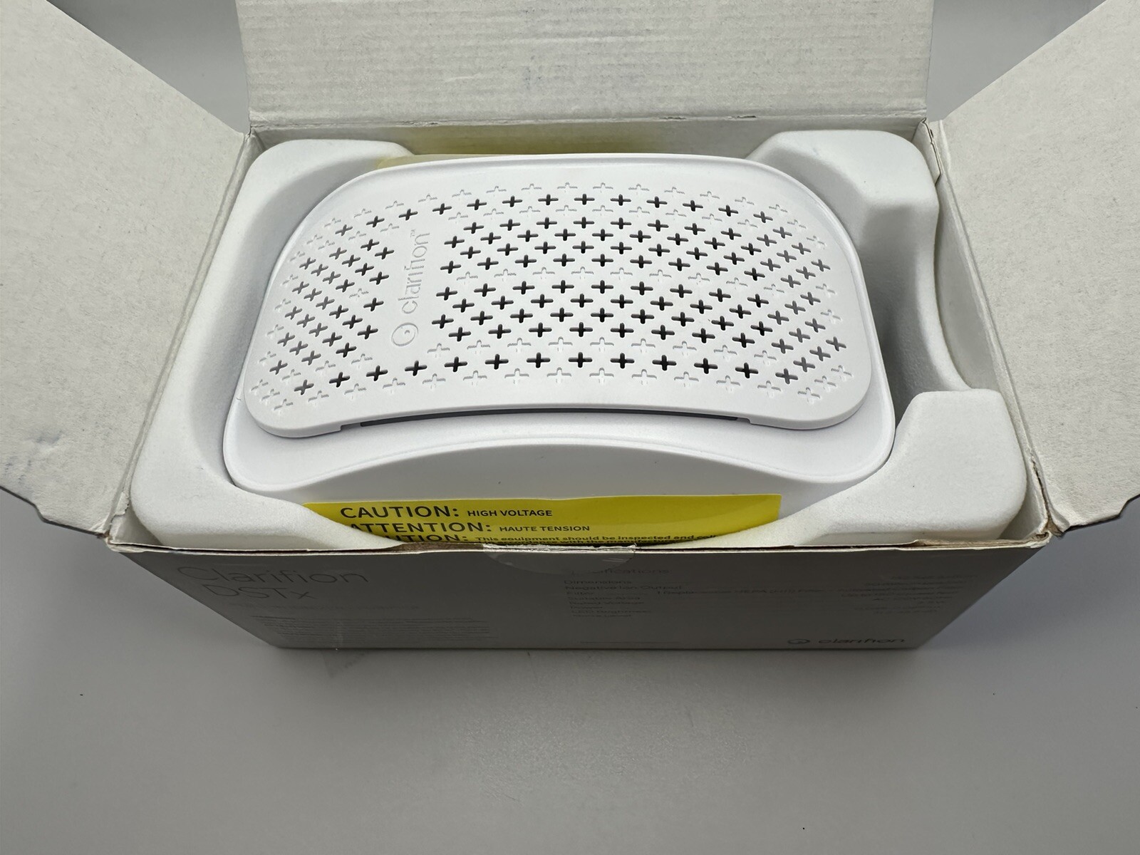 Clarifion DSTx Portable Air Purifier - White gallery