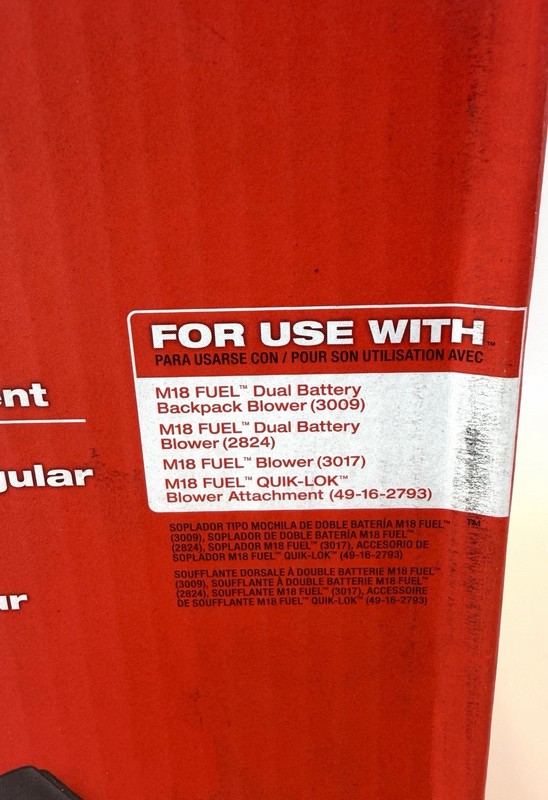 Milwaukee Blower Angled Flare Attachment Model 49-16-2791 gallery