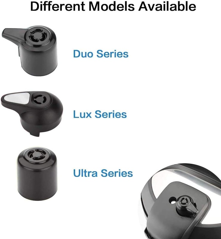 Steam Release Handle,Float Valve Replacement Parts with ULTRA, black gallery