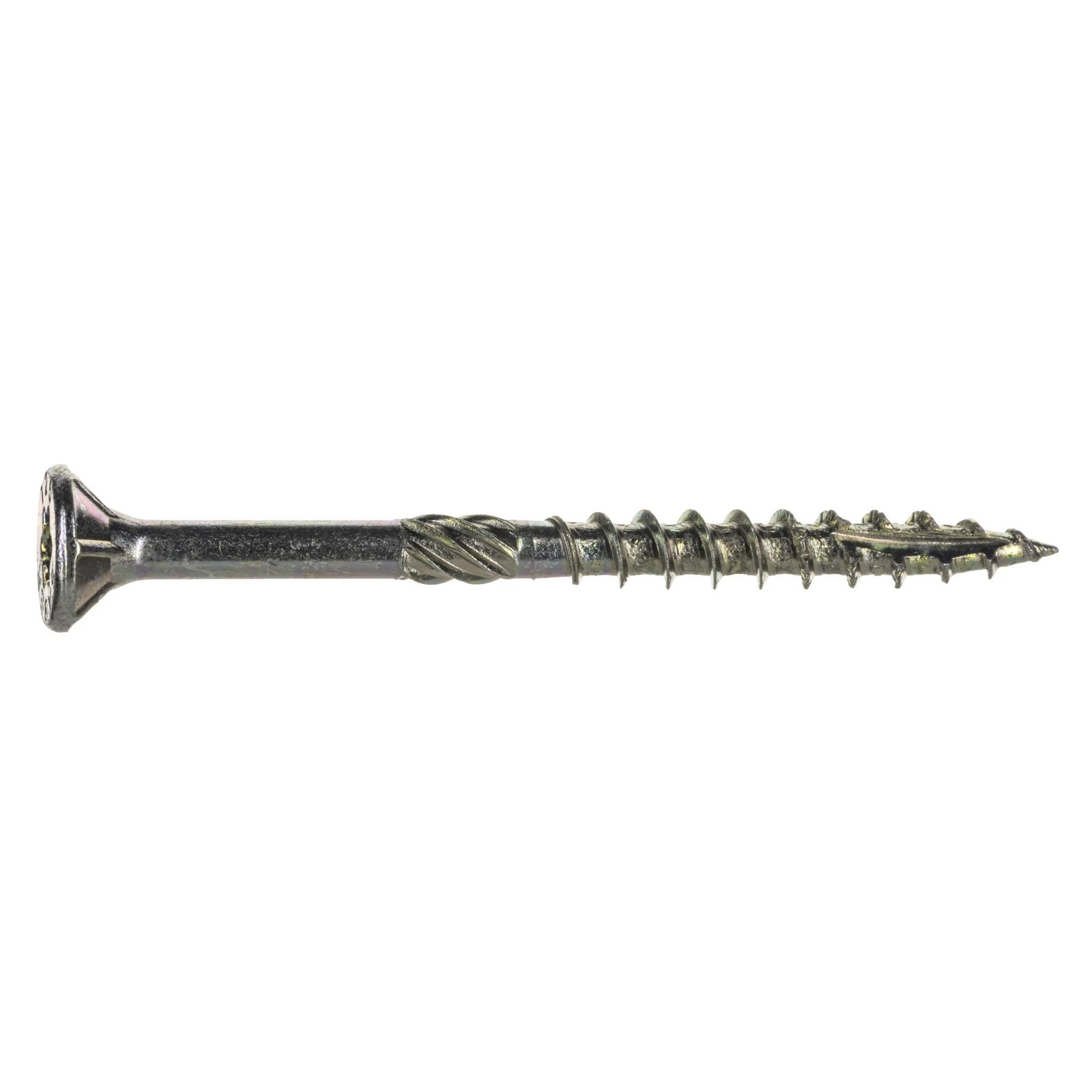 9 x 2-1/4" Star Drive Gold Multi-Purpose Saberdrive Screws 5 lb. Box (570 pcs.) gallery