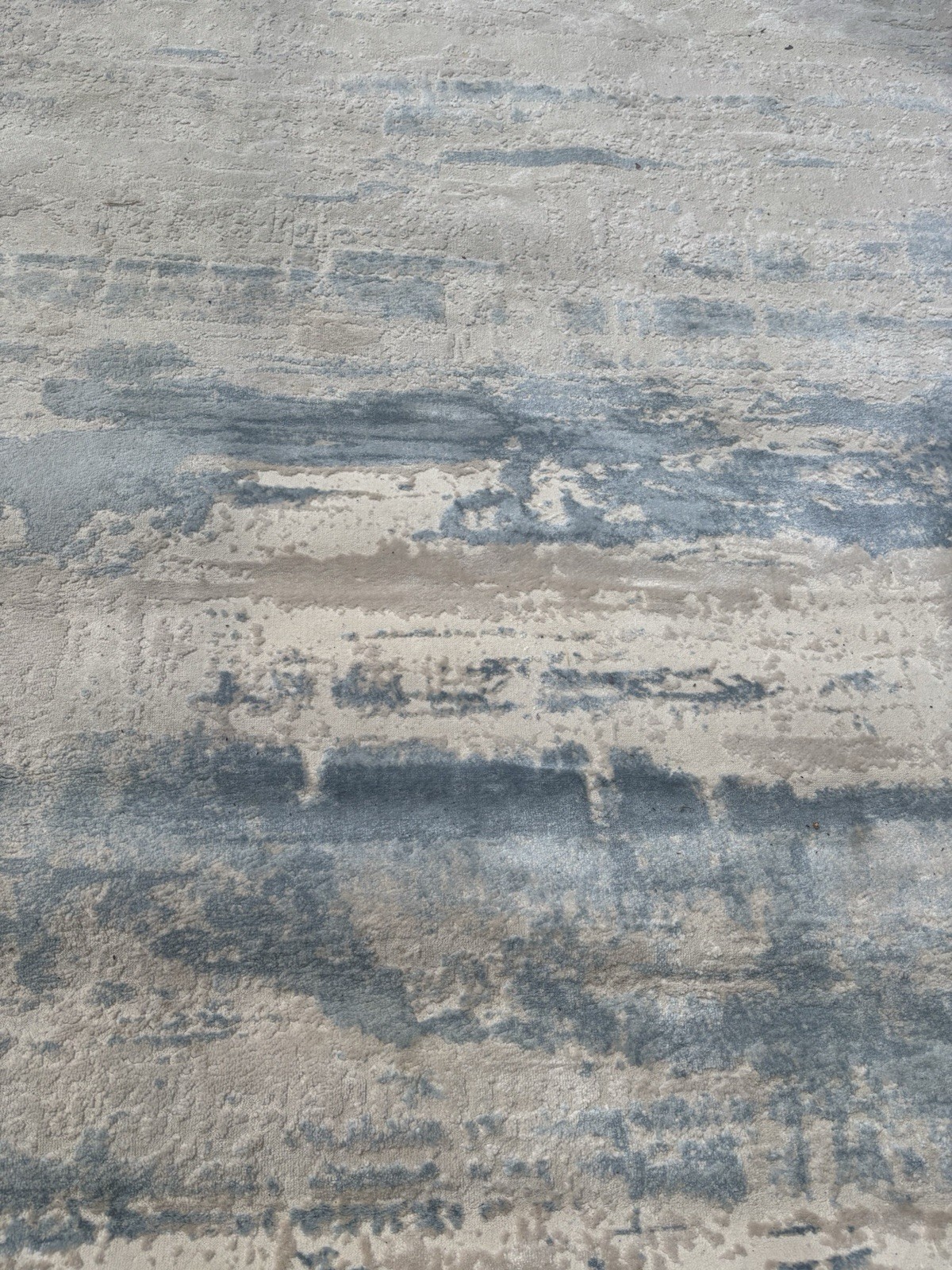 Calvin Klein ARTIC Abstract Blue Beige Gray Modern Area Rug Polyester gallery