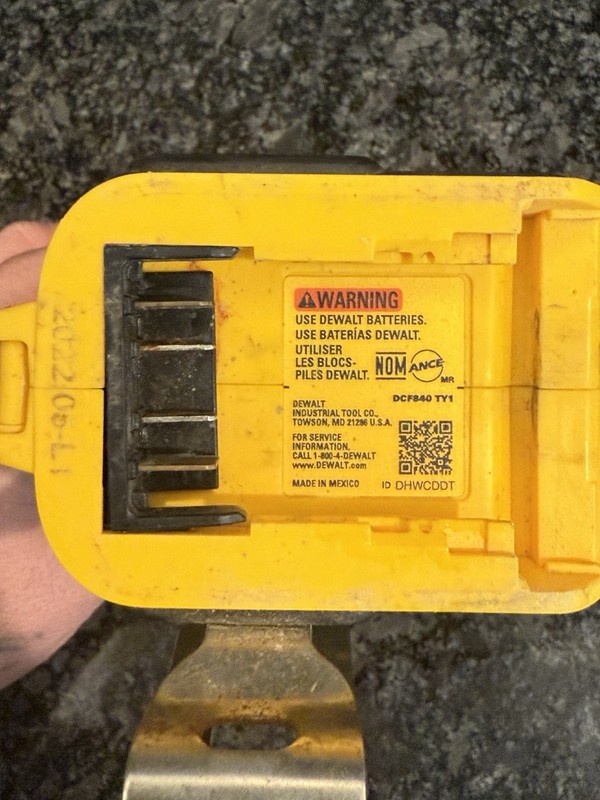 DEWALT DCF840 Cordless Impact Driver - Yellow/Black gallery