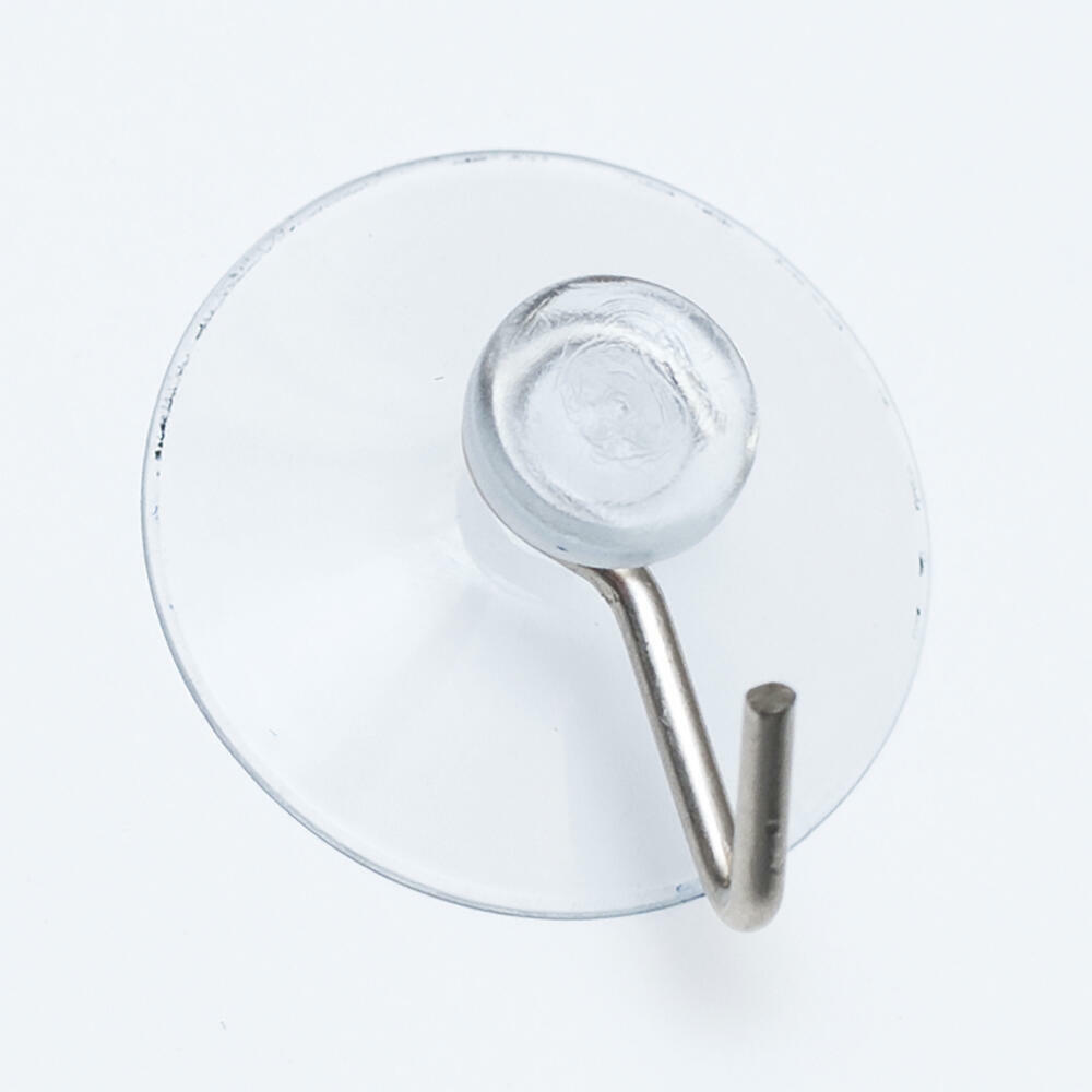 Medium 1-1/2" Suction Cup Hanger Storage Hooks 3 pack, 3 lb. Max Weight Capacity gallery