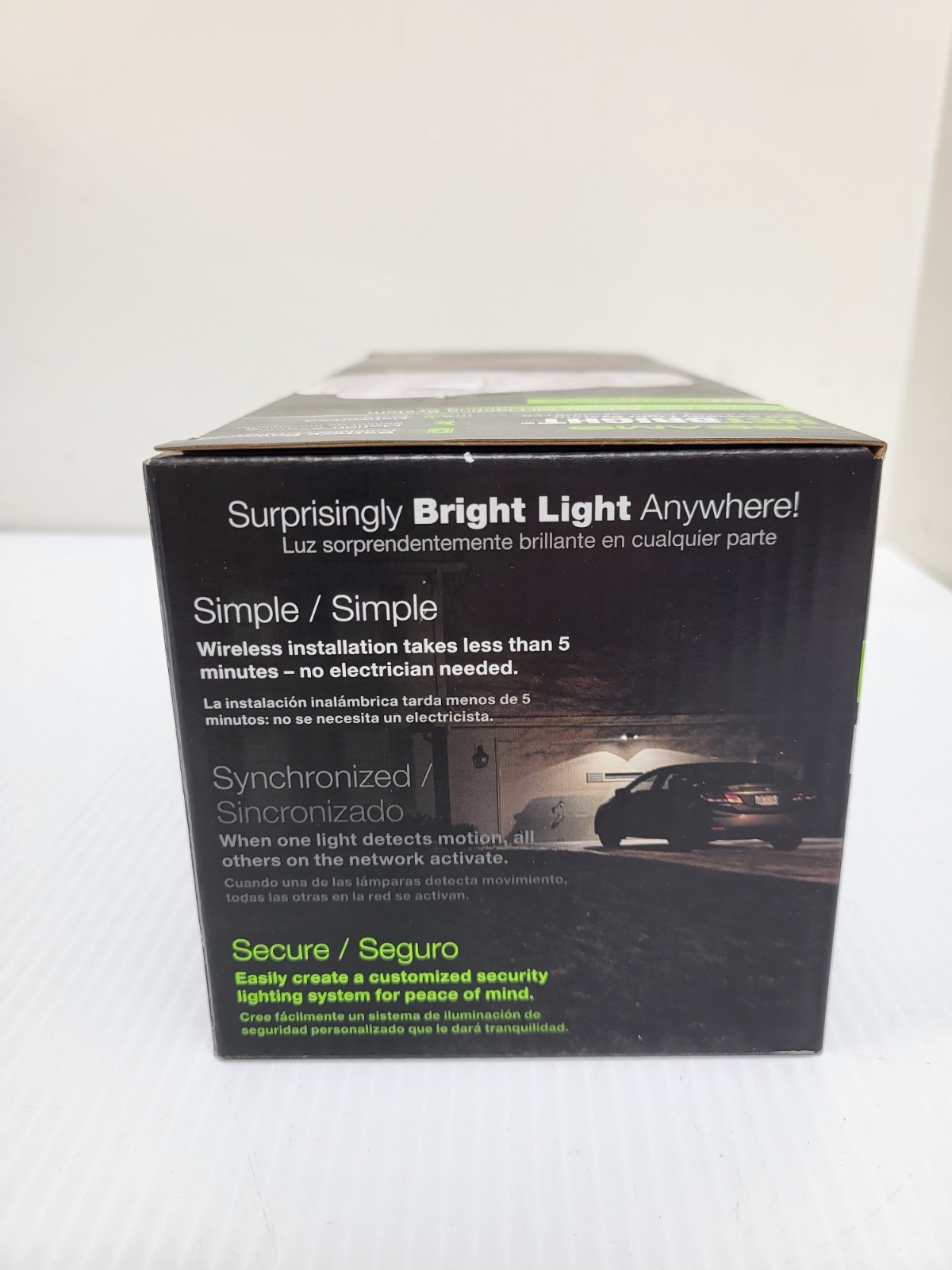 Mr. Beams 500 Lumen Wireless Motion Sensing LED Dual Head Security Spotlight gallery