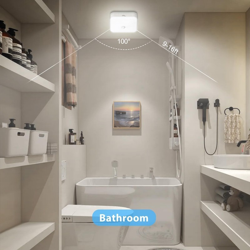 Versatile Rechargeable Motion Sensor LED Light – Ideal for Closet, Garage & More gallery