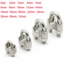 Wire Rope Clamp Thimble Simplex Duplex 2mm 3mm 4mm 5mm 304 Stainless Steel gallery