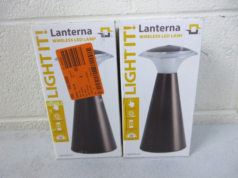 Light It! 24411-107 Lanterna Touch Bronze 2PK gallery