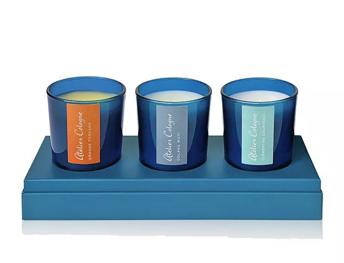 Atelier Cologne Mini Candles Trio 3x70g Sealed — Discontinued Gift Set NIB gallery
