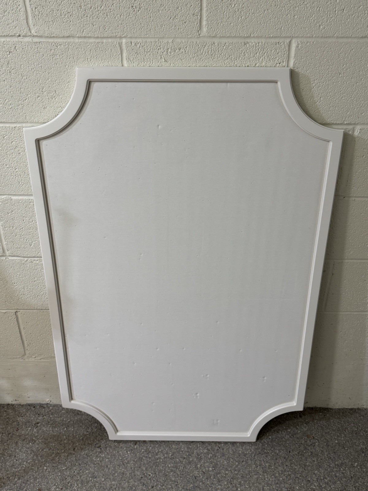 Pottery Barn White Scallop Pinboard For Kids Or Teens Room gallery