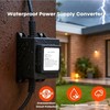OnlyFire Outdoor Landscape Transformer 110/120V to AC 24V/2.5A 60Watt Waterproof gallery