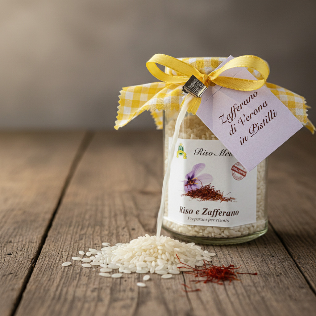 Risotto Rice & Saffron Ready-to-Use Mix – Italian Vialone Nano gallery