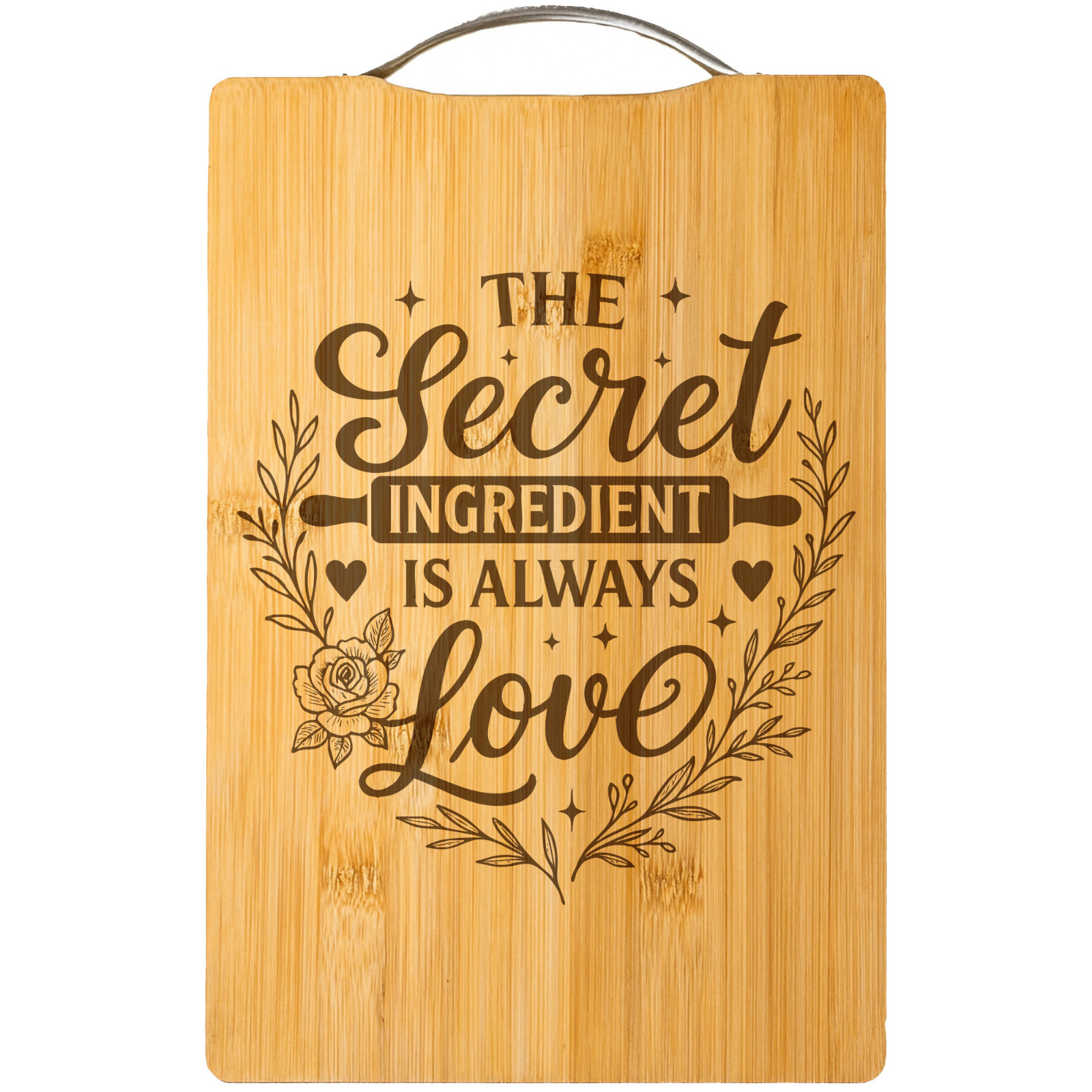 Personalized Secret Ingredient Cutting Board, Kitchen Decor Gift, Christmas Gift gallery