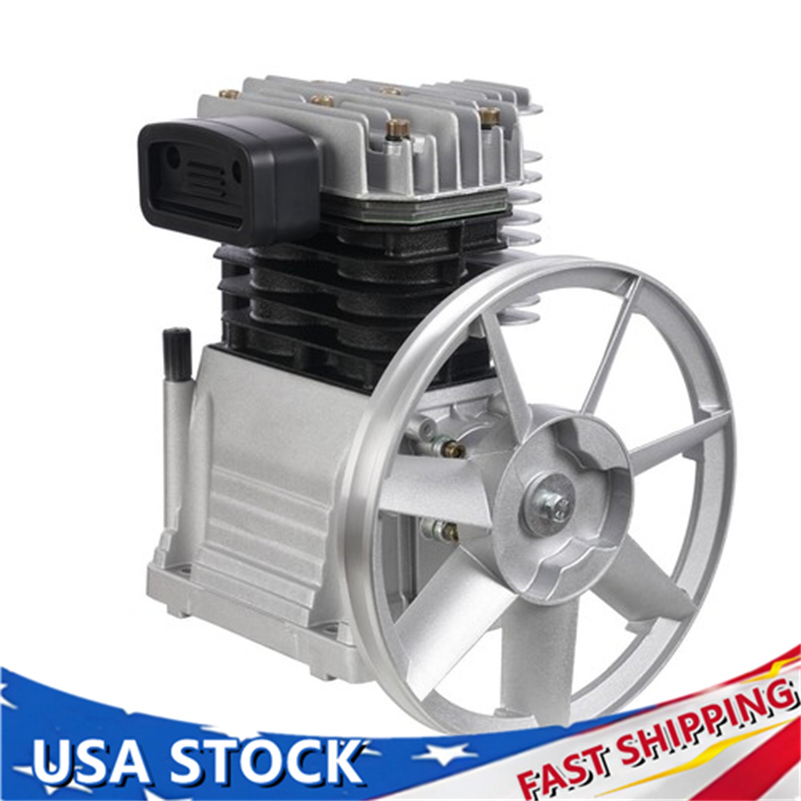 Air Compressor Pump Head Single Stage Twin Cylinder Air Compressor Pump Head gallery