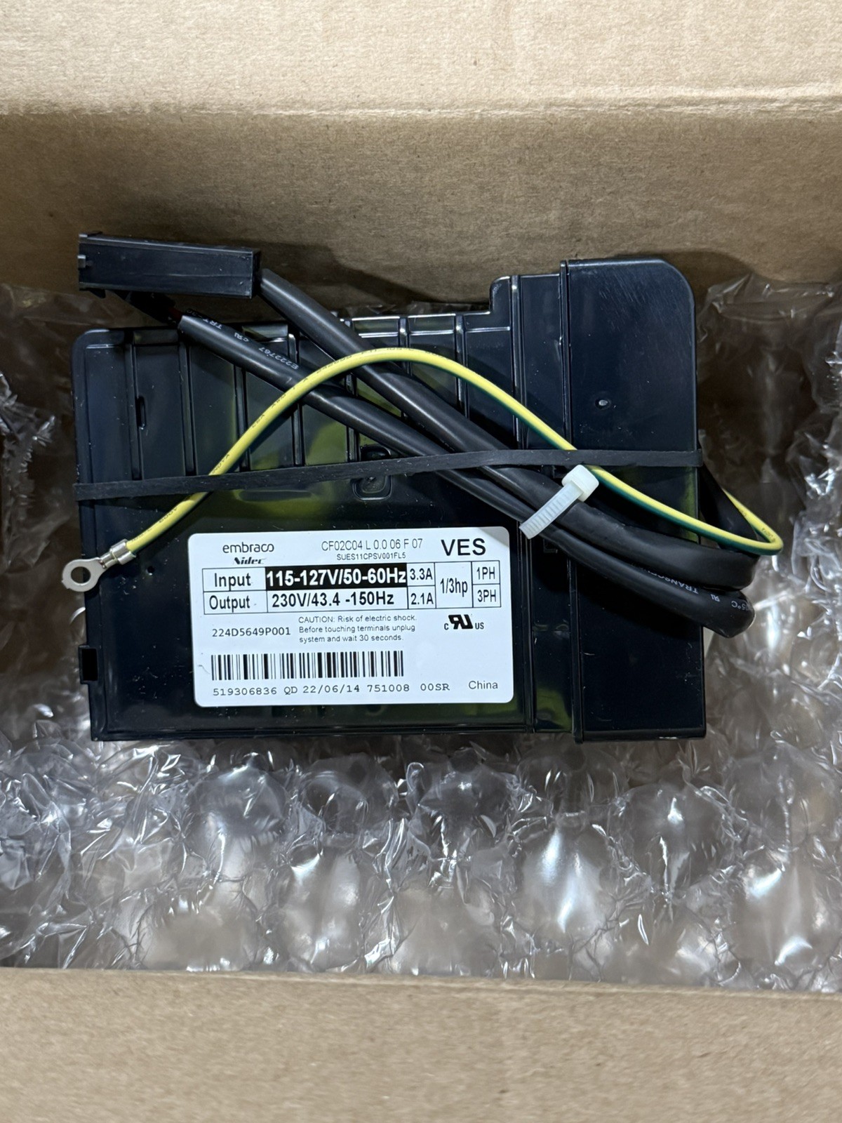 OEM GE Compressor Inverter Refrigerator Board WR55X36435 gallery