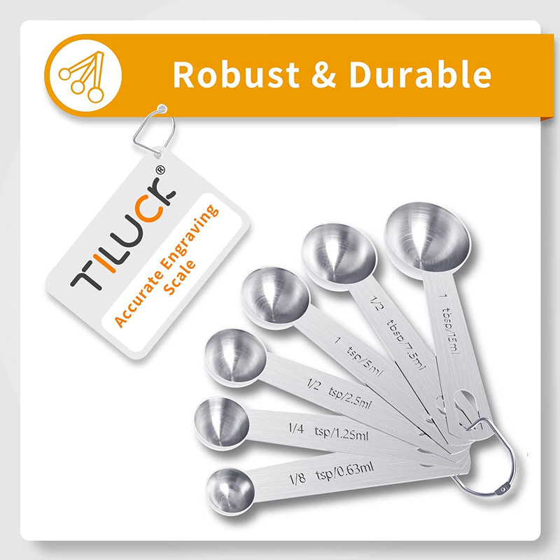 Stainless Steel Measuring Cups & Spoons Set, Cups & Spoons, Gadgets for Cooking gallery
