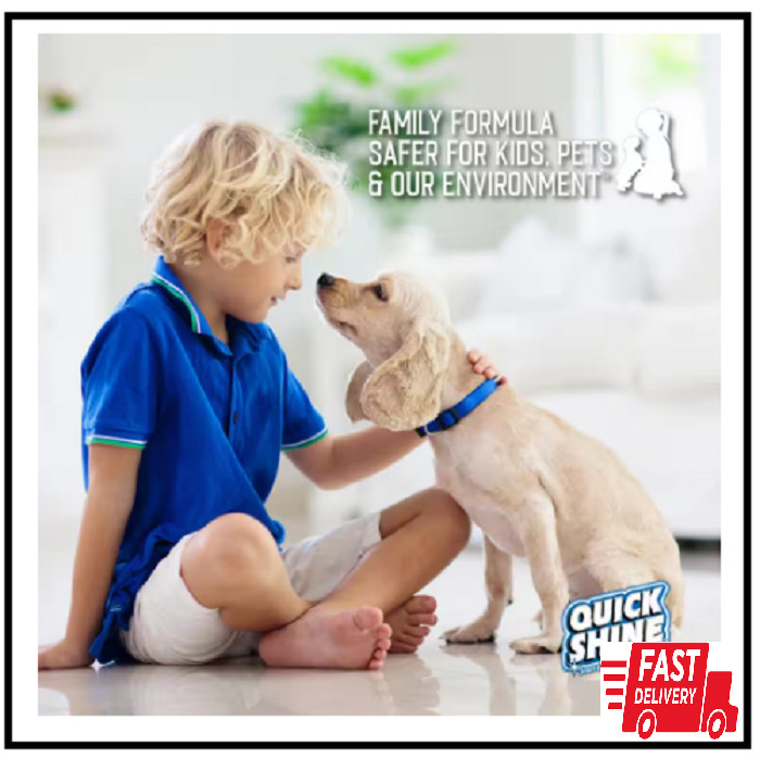 Quick Shine 27 oz. Floor Finish Protects Hardwood Tile Laminate Vinyl & Stone gallery