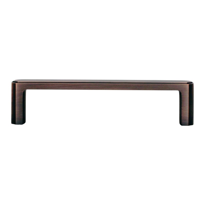 Transitional 5-1/32" Brushed Oil-Rubbed Bronze Cabinet Handle Pull P077128BORB gallery