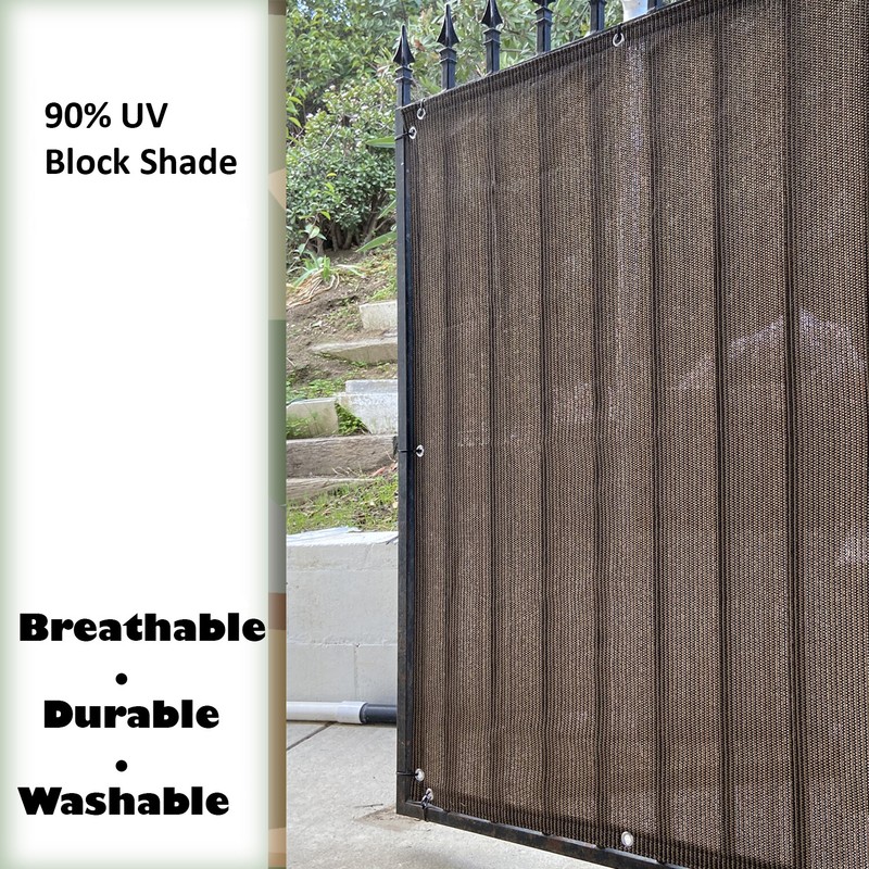 Custom Gate Privacy Screen Cover Panel Barrier for Door Gate Driveway Fence Pool gallery