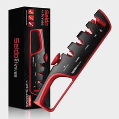 4-Stage Professional Knife Sharpener – Adjustable Angle Guide