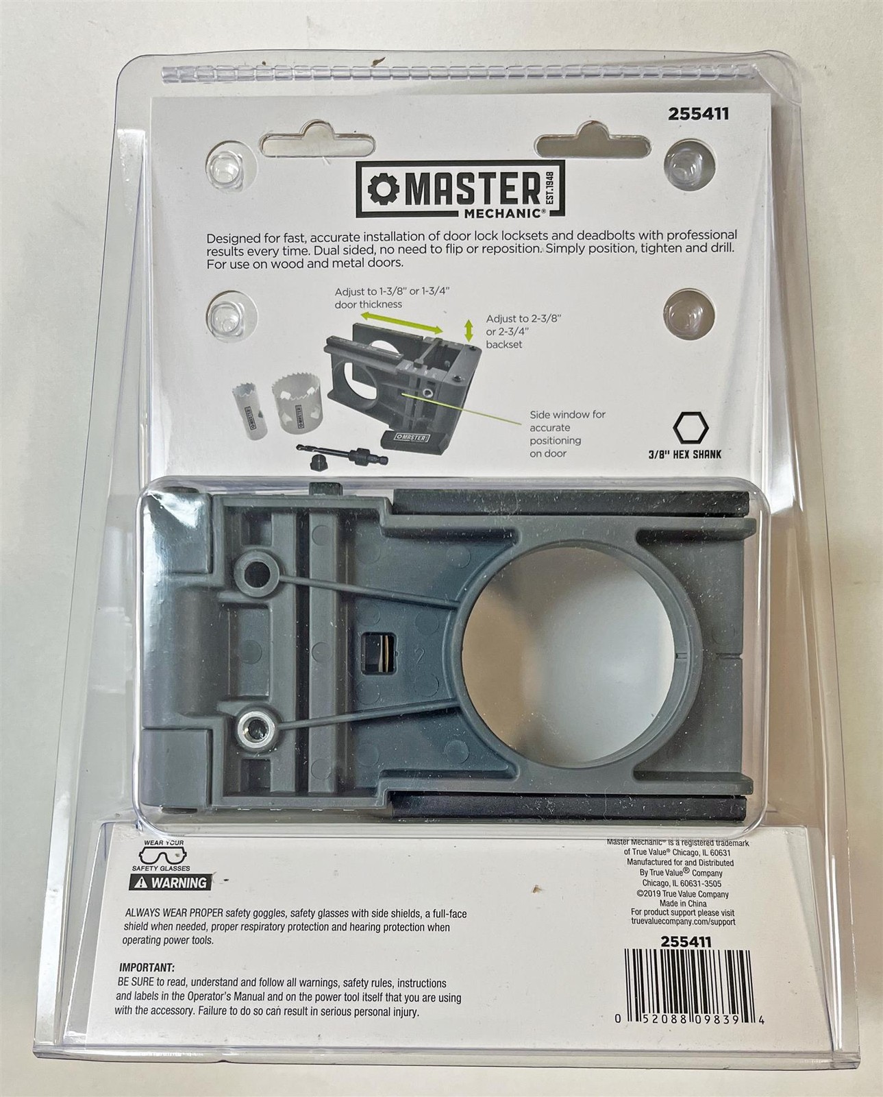 Master Mechanic DOOR LOCK INSTALLATION KIT Bi-Metal Hole Saws gallery