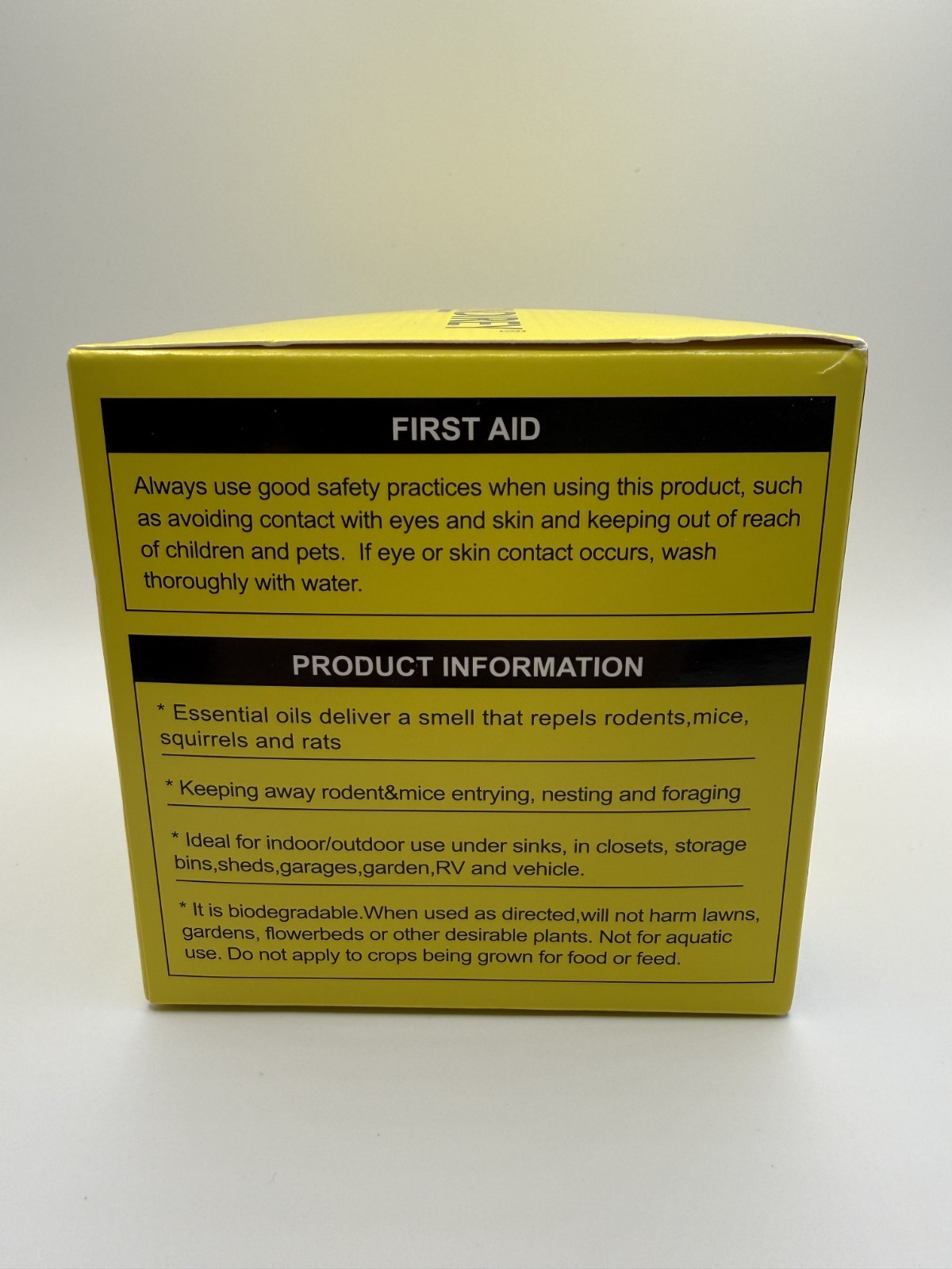ATINDIREY Rodent & Mice Repellent Deter 12 Scent Balls Indoor/outdoor Brand New gallery