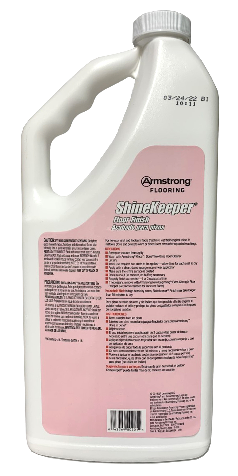 Armstrong Shinekeeper Resilient Floor Finish 32 Fl Oz gallery
