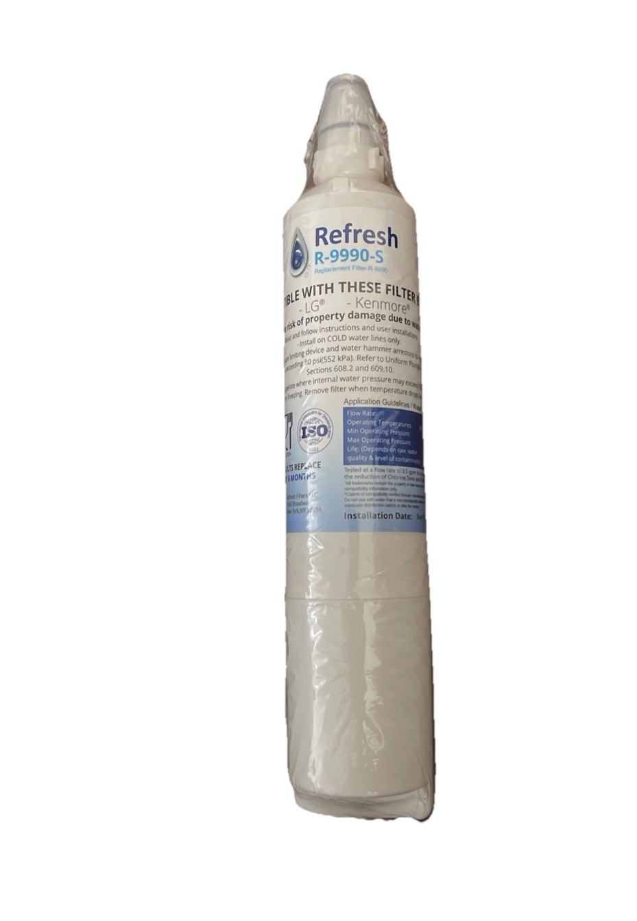 Refresh R-9990-S Replacement 6 Months Water Filter Compatible with LG, Kenmore. gallery