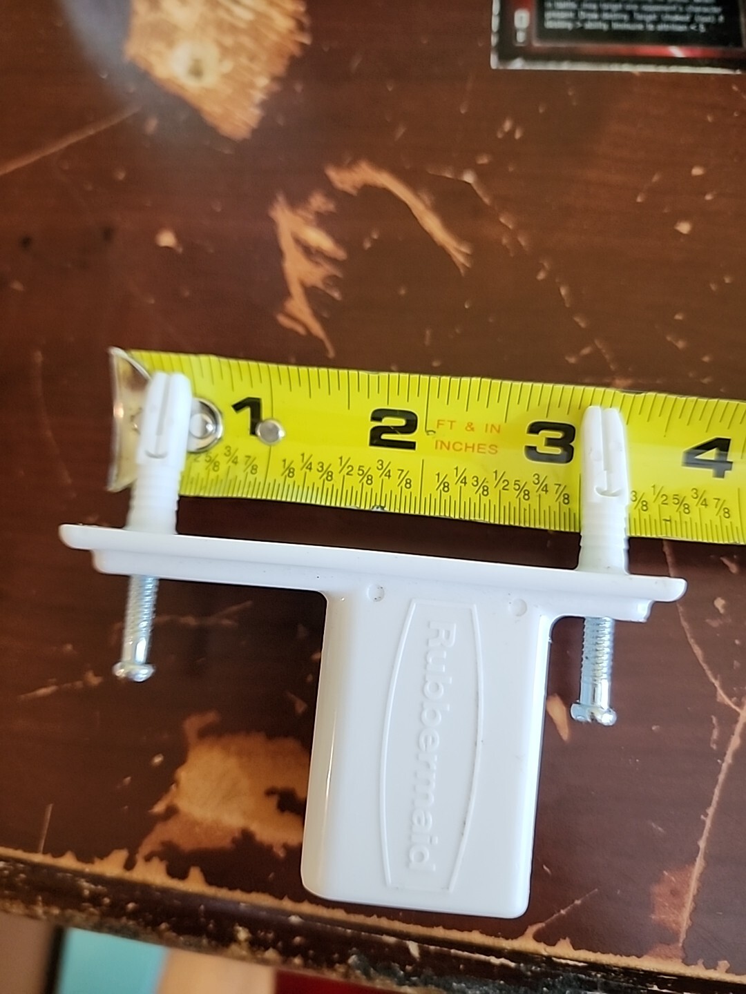4 Rubbermaid Closetmaid FreeSlide Fast Set Wall End Shelf Shelving Wire Bracket gallery