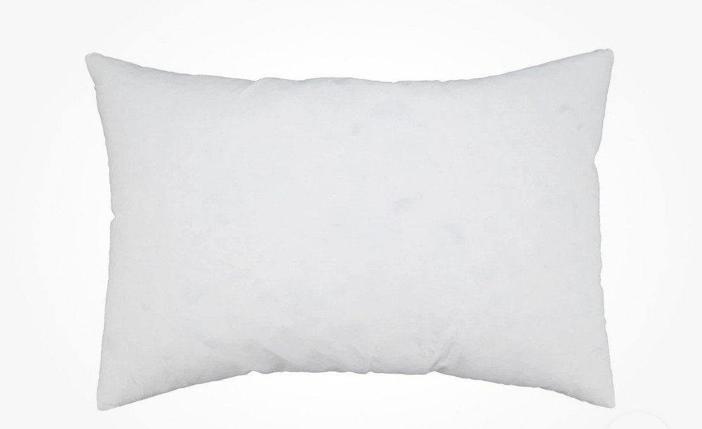 Pillow Insert With Down Feather Filling 12x18 NWT