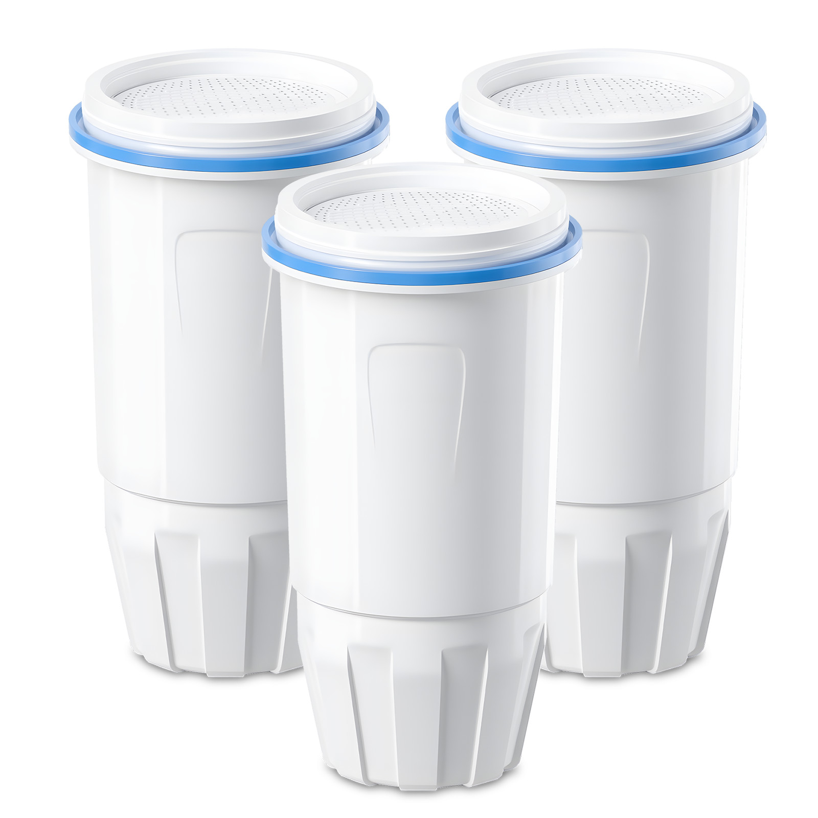 Water Filter Replacement Fit for Zero Pitcher and Dispenser ZR-001 ZR-017 3Pack gallery