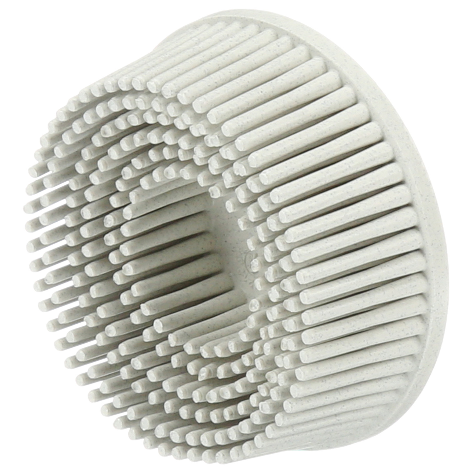 Scotch-Brite Roloc Bristle Disc, RD-ZB, 120, TR, White, 3 in x 5/8 in,Tapered gallery