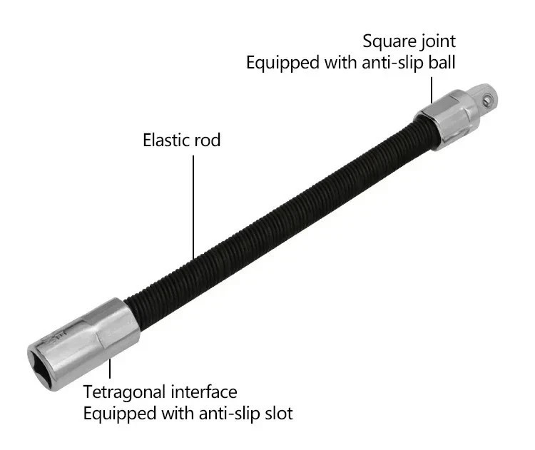 VCT 76679 Flexible Socket Extension Bar Ratchet - 2 Packs gallery