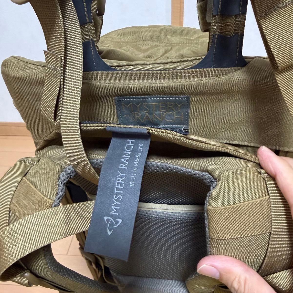 Mystery Ranch Cabinet Backpack Coyote Tactical Pack Used 5