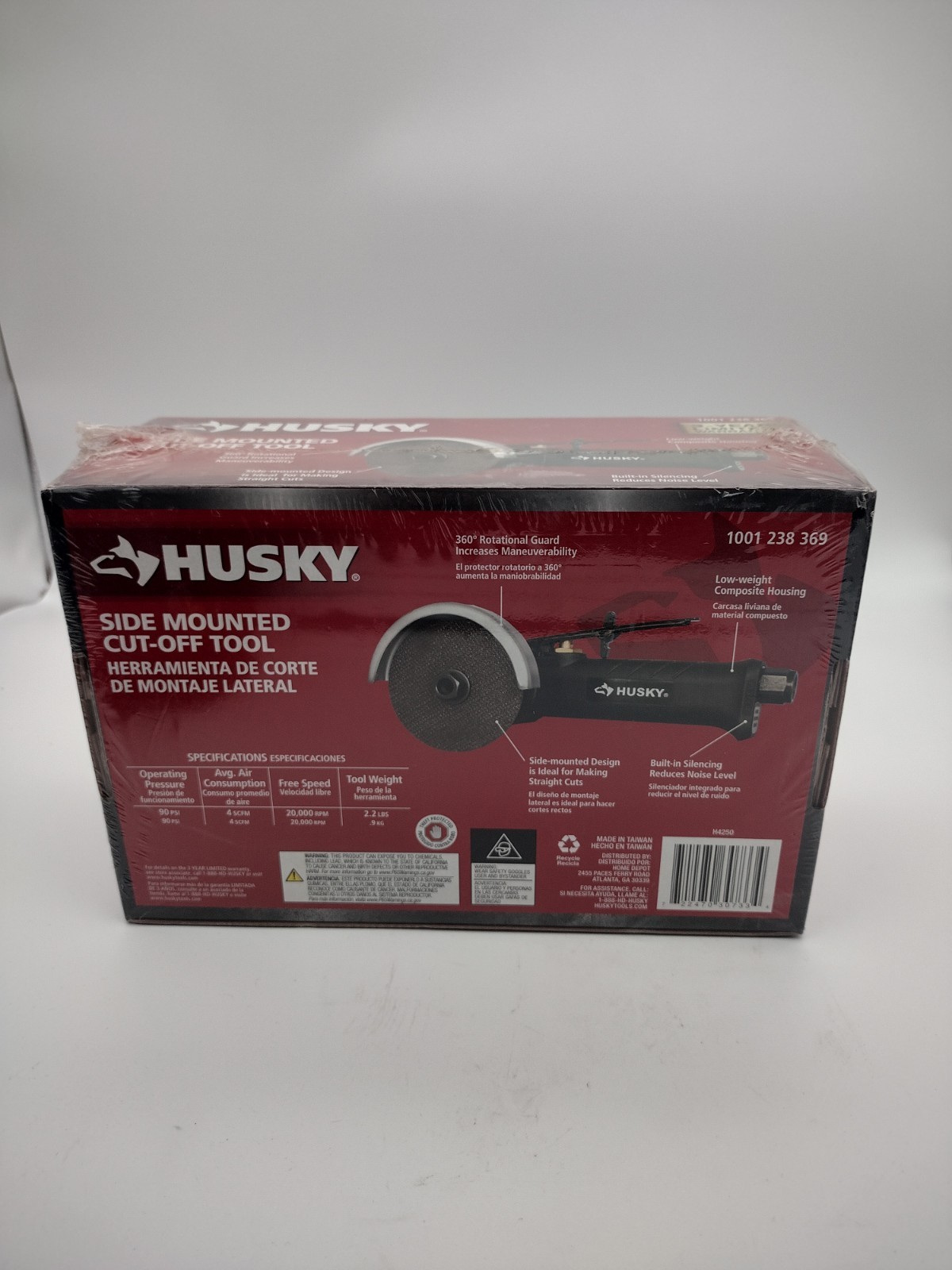 Husky Side Mounted Cut-Off Tool, Air Tool, H4250, 1001238369 gallery