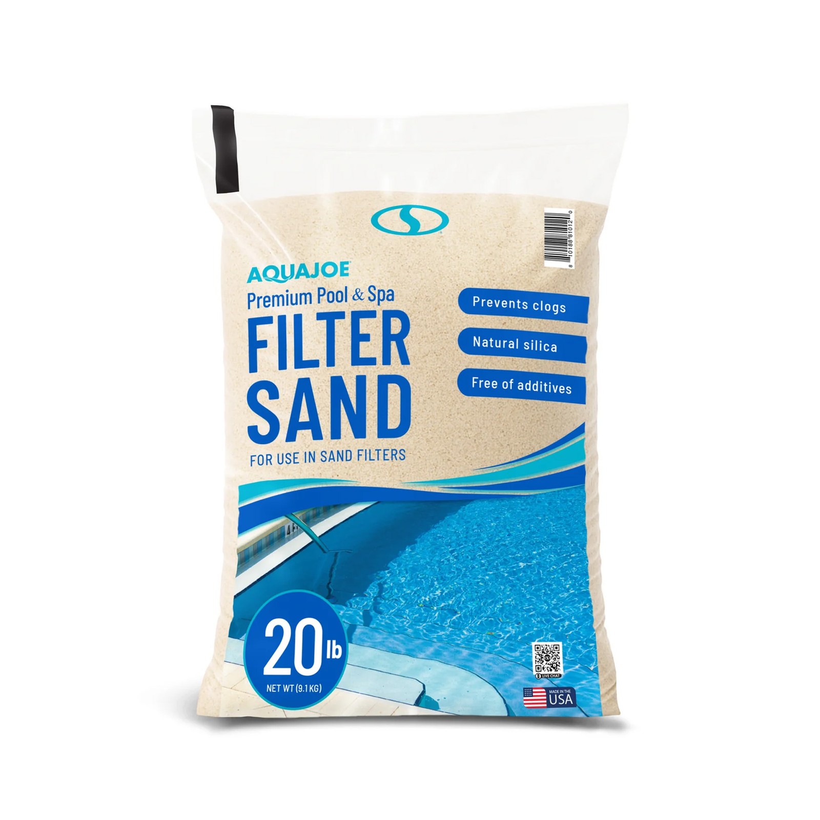 Aqua Joe Premium Pool & Spa Filter Sand for Swimming Pools, 20 lb, FLTSAND20 gallery