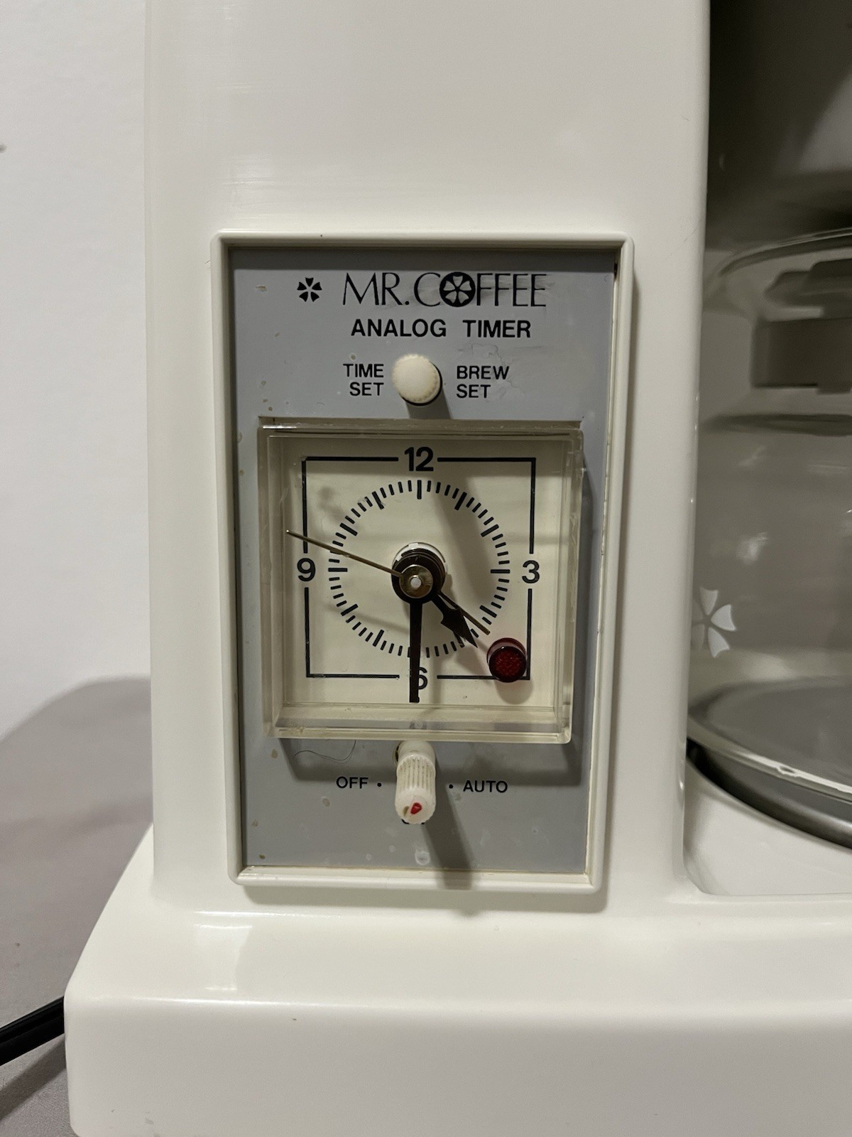 Retro Mr Coffee 10 Cup Brew Analog Timer gallery