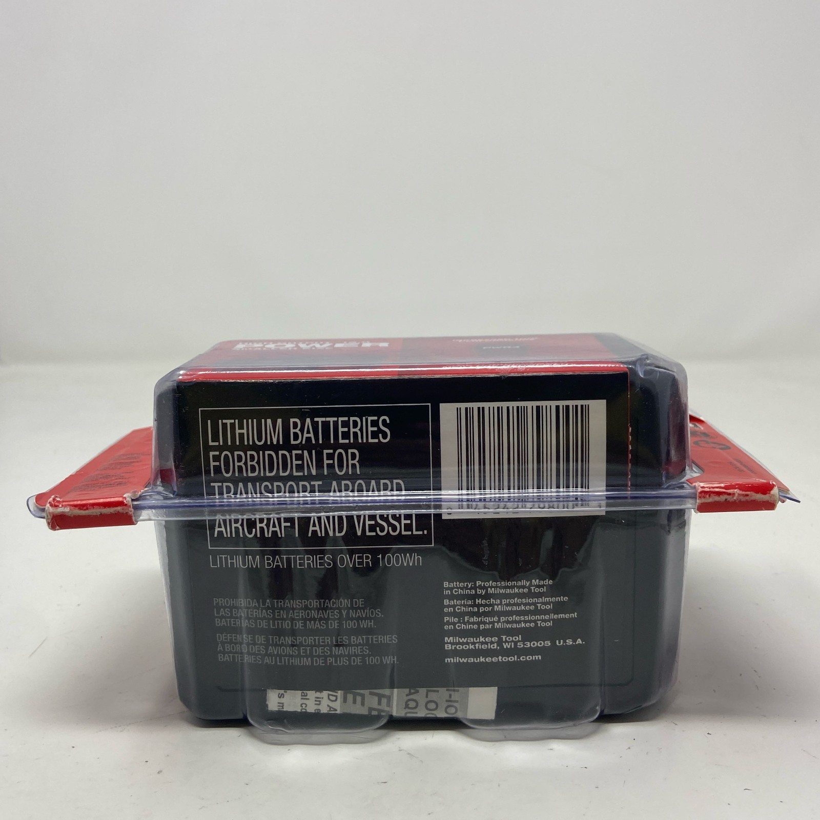 Milwaukee M18 REDLITHIUM FORGE XC8.0 8Ah Battery Pack - Black/Red gallery