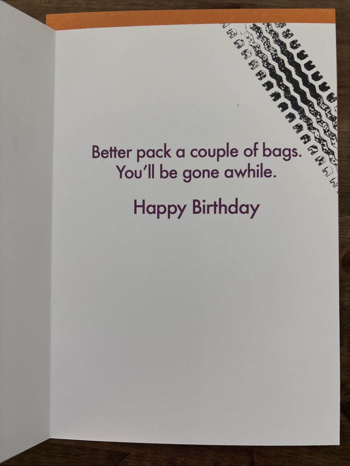 Leanin Tree BIRTHDAY Greeting Card “Take A Trip Down Memory Lane”. Funny gallery
