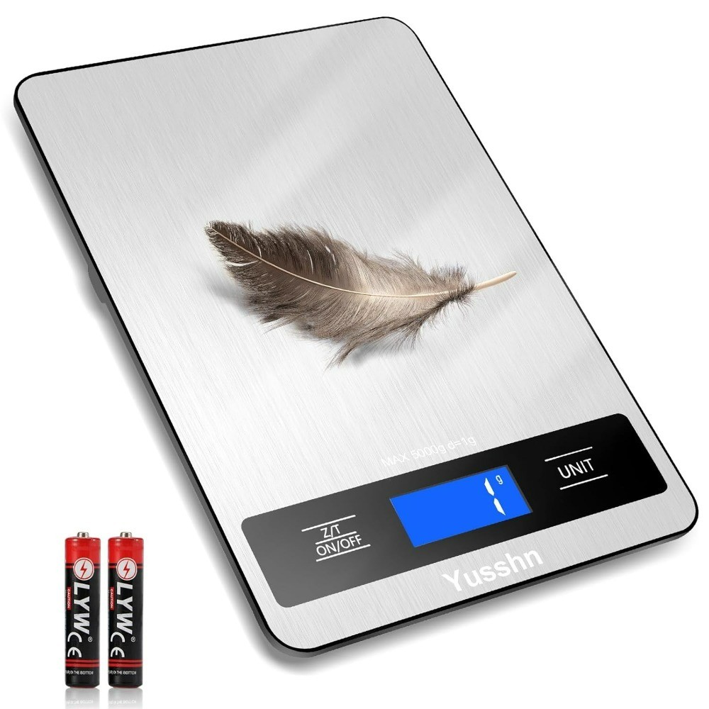 Digital Kitchen Food Scale 11lb Capacity 0.05oz 1g Precision Gram Ounce Tare gallery